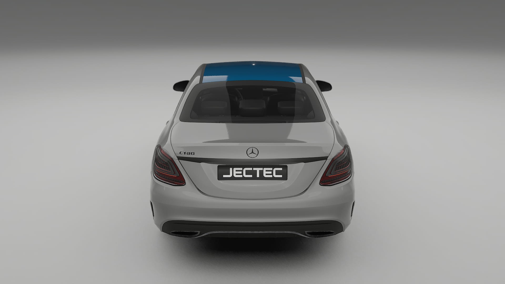 Lakbeschermingsfolie Mercedes C-class W205 AMG sedan | CrystalGuard Transparante Volledige PPF Voorgevormde Set