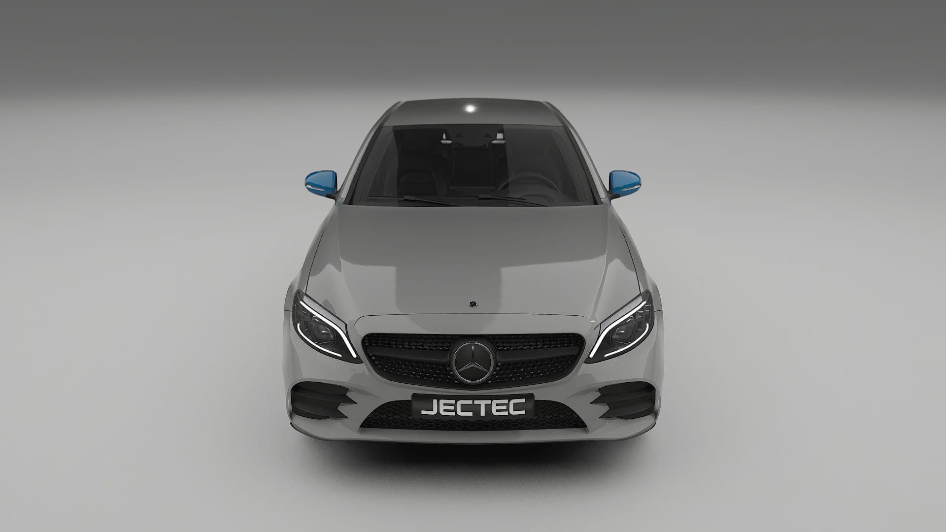 Lakbeschermingsfolie Mercedes C-class W205 AMG sedan | CrystalGuard Transparante Volledige PPF Voorgevormde Set