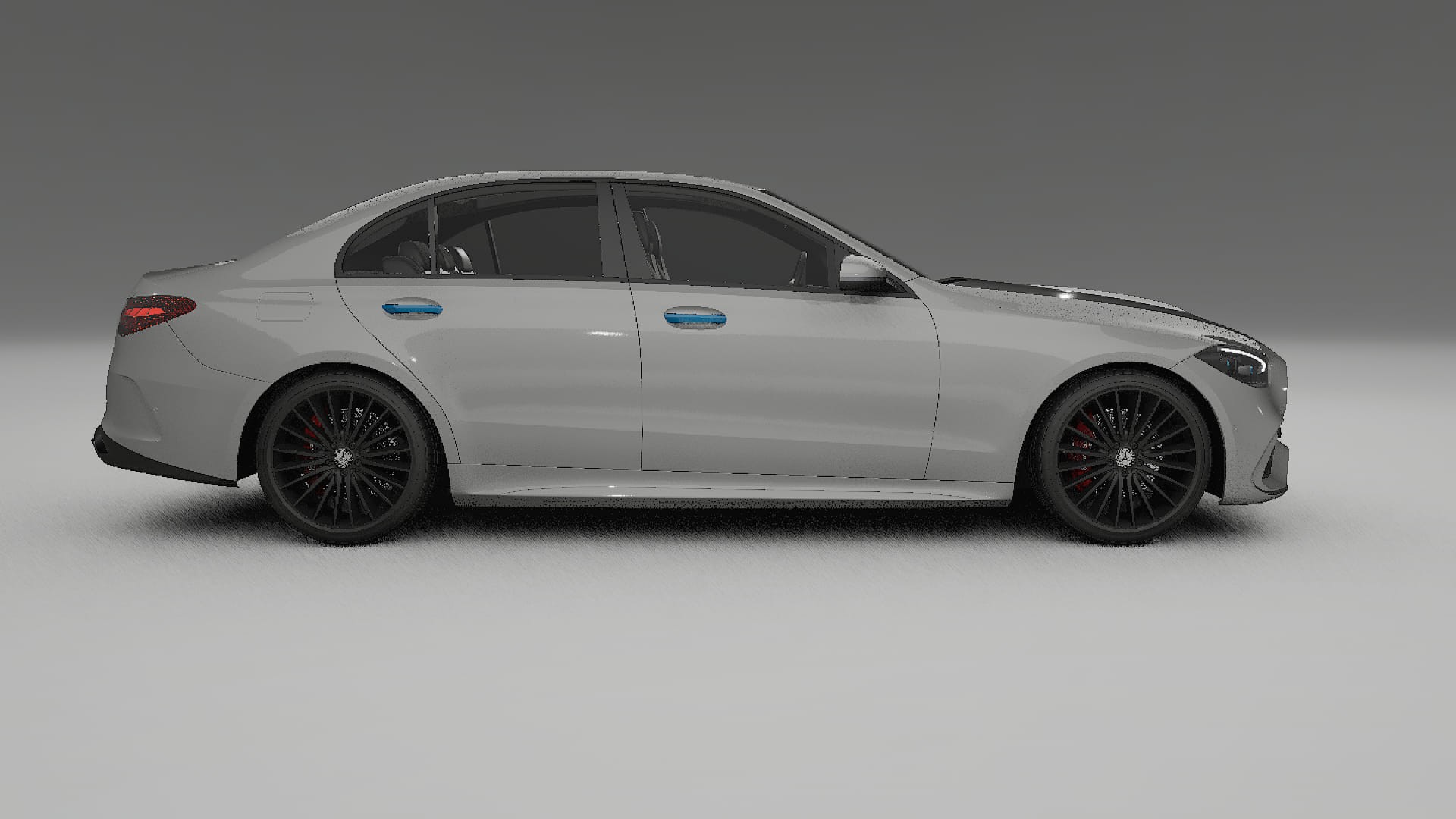Lakbeschermingsfolie Mercedes C-class W206 | CrystalGuard Transparante Volledige PPF Voorgevormde Set