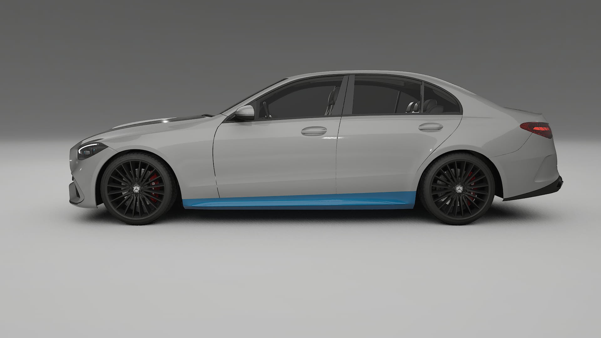 Lakbeschermingsfolie Mercedes C-class W206 | CrystalGuard Transparante Volledige PPF Voorgevormde Set