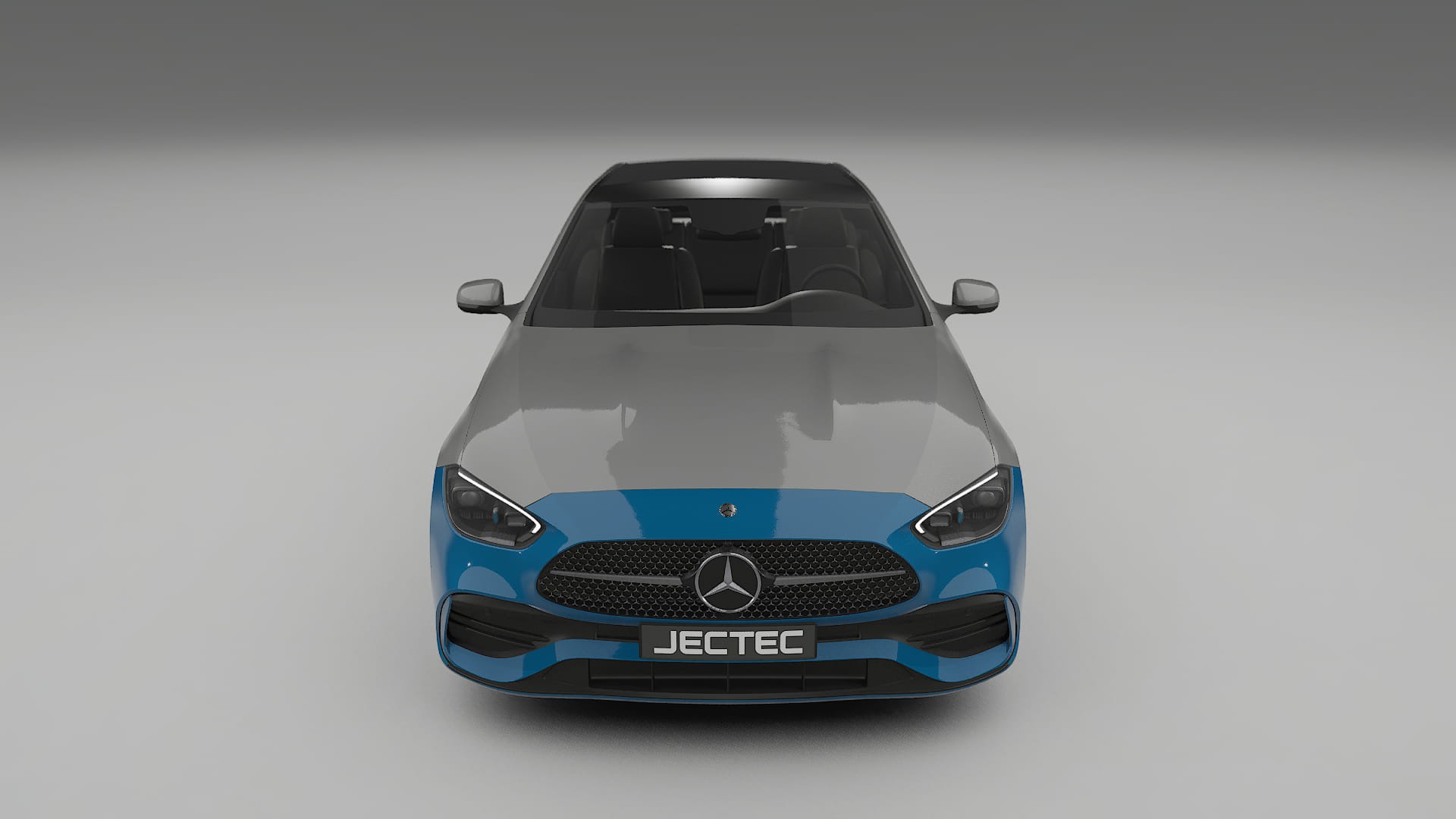 Lakbeschermingsfolie Mercedes C-class W206 | CrystalGuard Transparante Volledige PPF Voorgevormde Set