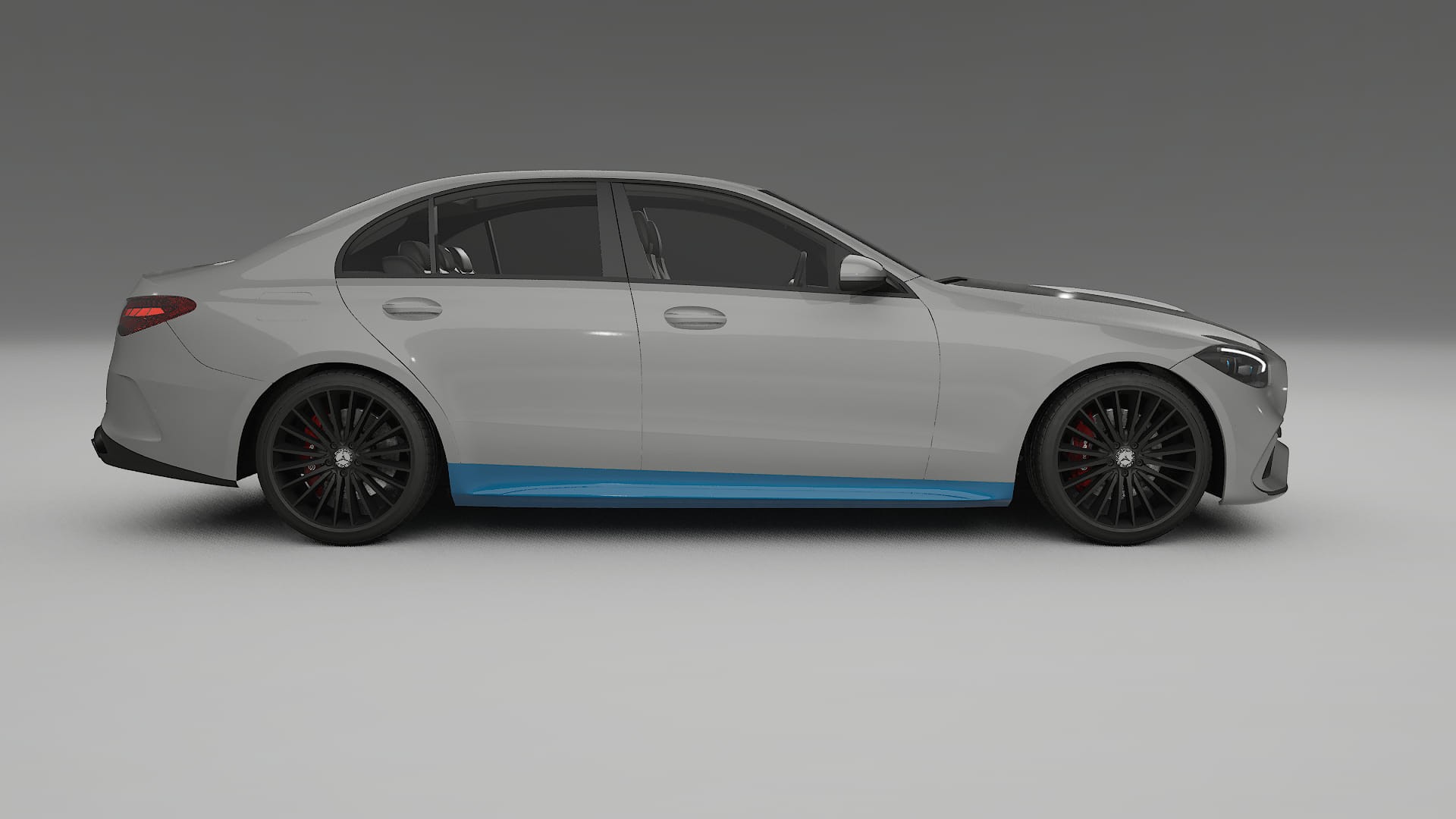 Lakbeschermingsfolie Mercedes C-class W206 | CrystalGuard Transparante Volledige PPF Voorgevormde Set