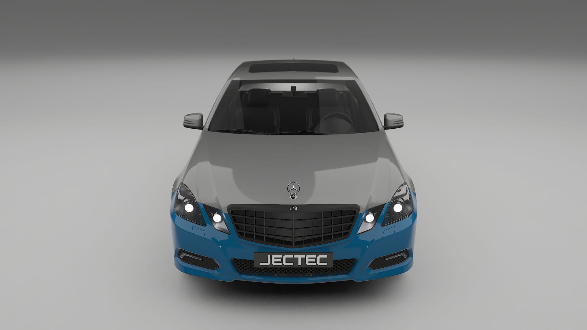 Lakbeschermingsfolie Mercedes E-class sedan W212 Prefacelift | CrystalGuard Transparante Volledige PPF Voorgevormde Set