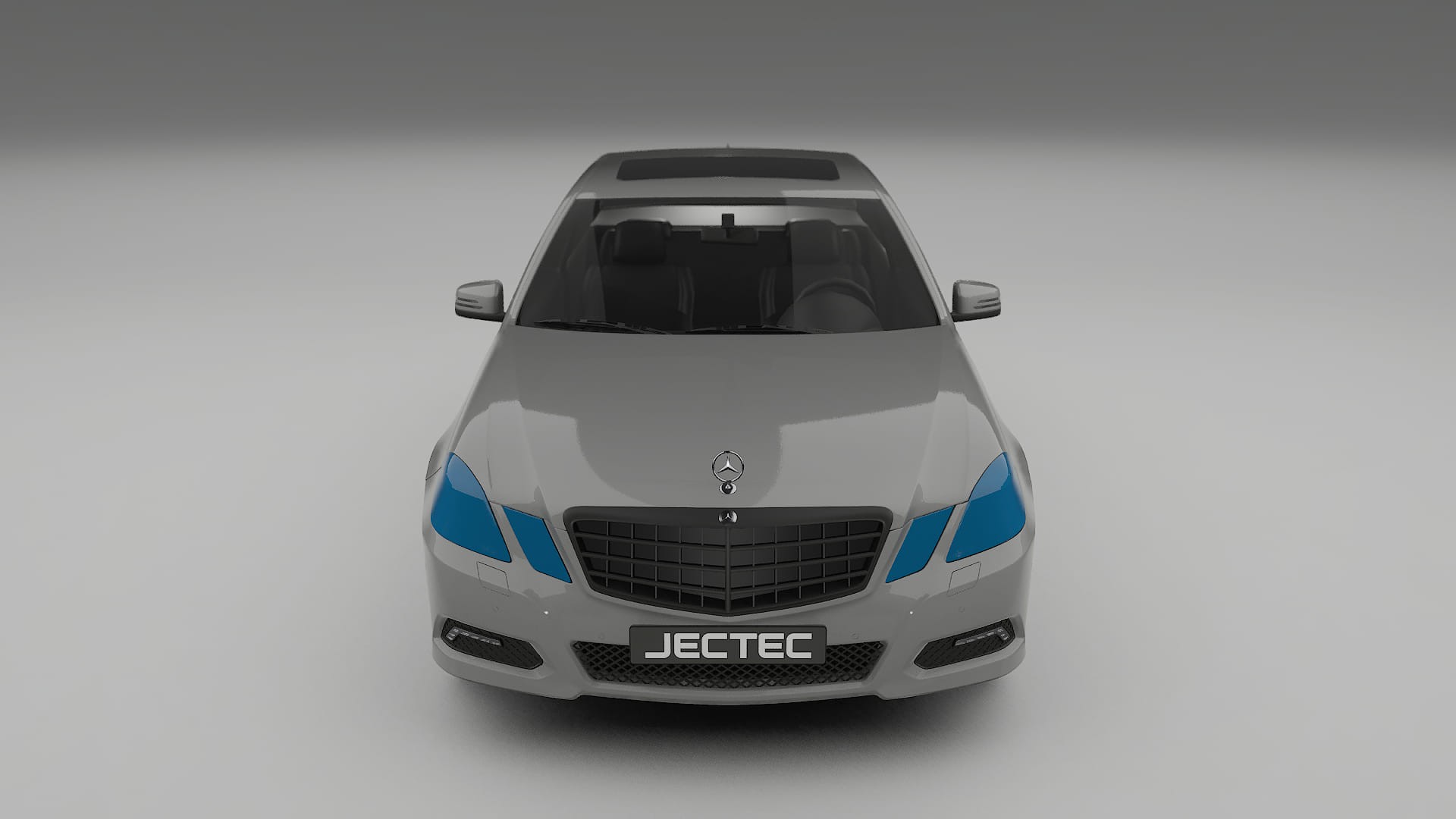 Lakbeschermingsfolie Mercedes E-class sedan W212 Prefacelift | CrystalGuard Transparante Volledige PPF Voorgevormde Set