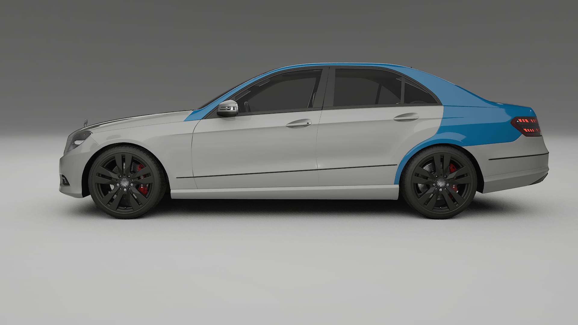 Lakbeschermingsfolie Mercedes E-class sedan W212 Prefacelift | CrystalGuard Transparante Volledige PPF Voorgevormde Set