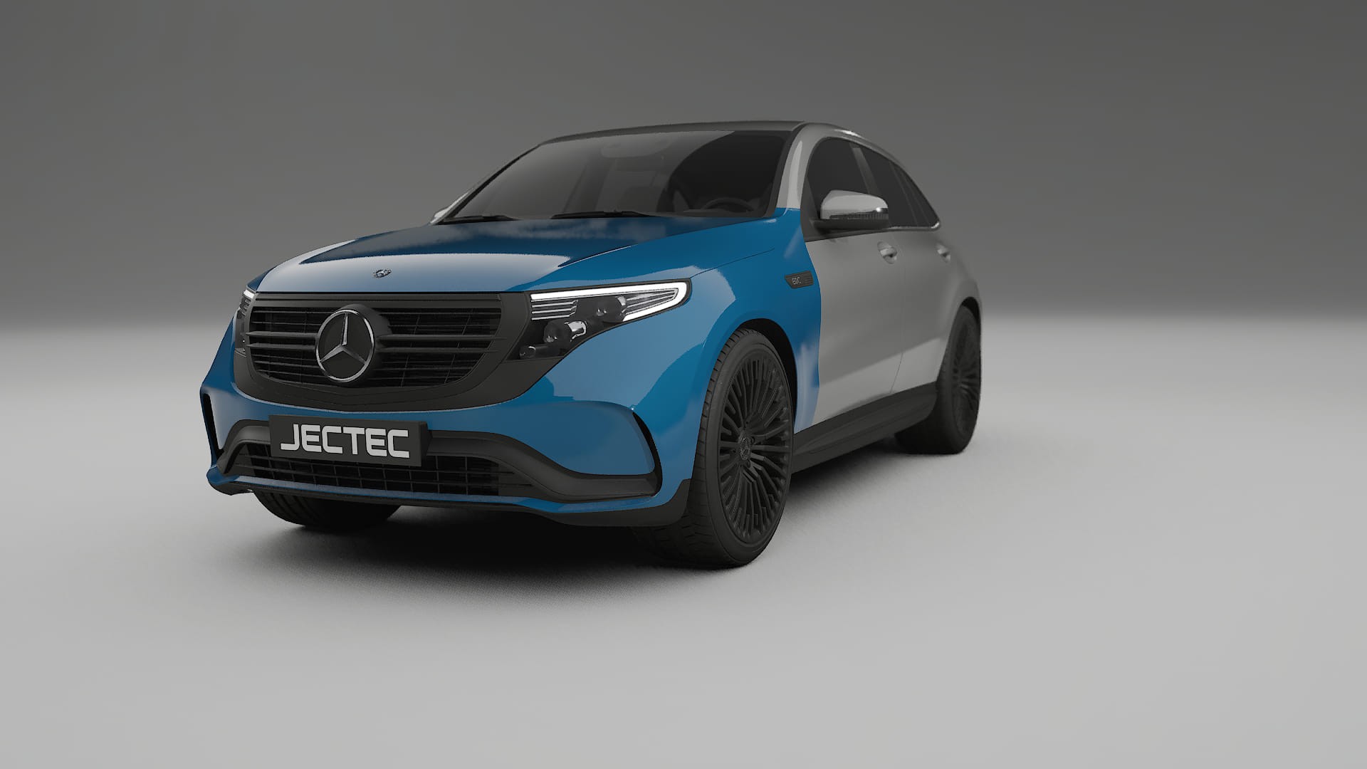 Lakbeschermingsfolie Mercedes EQC AMG | CrystalGuard Transparante Volledige PPF Voorgevormde Set