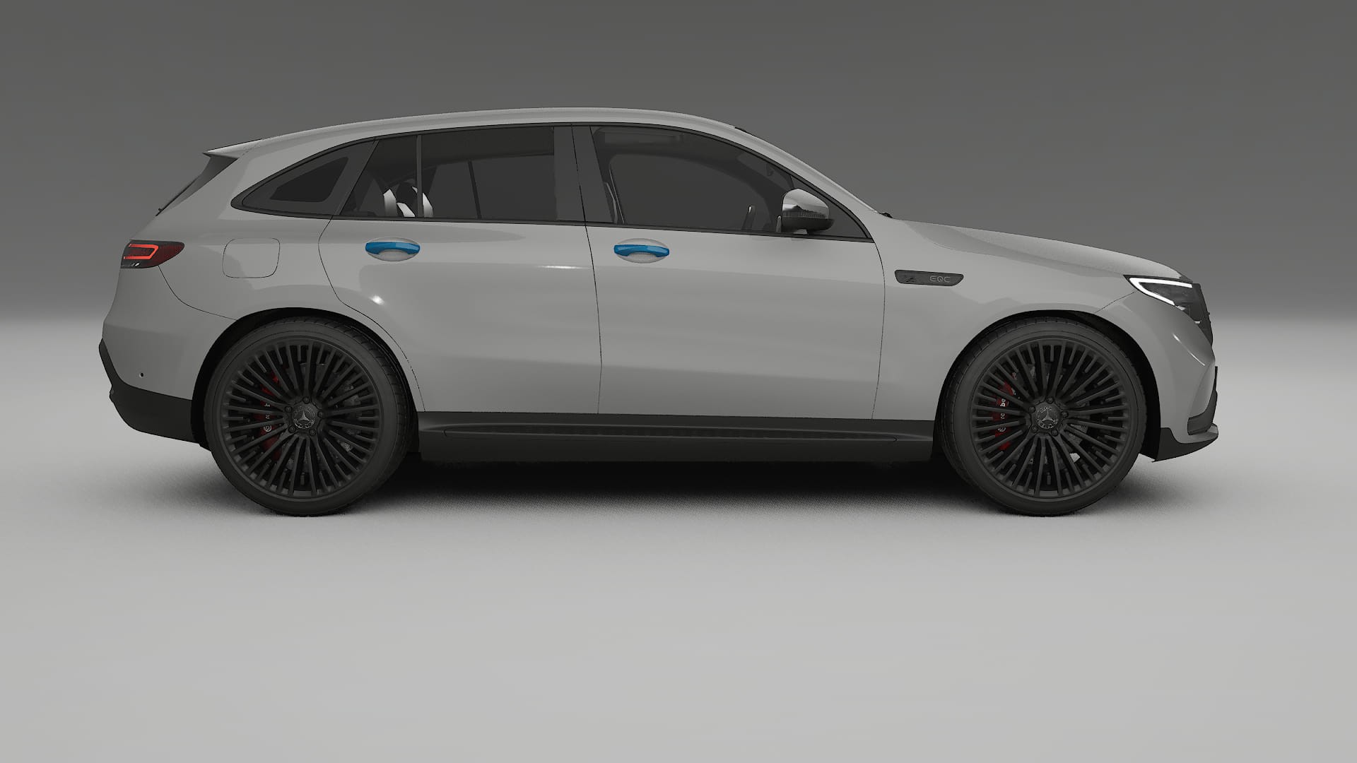 Lakbeschermingsfolie Mercedes EQC AMG | CrystalGuard Transparante Volledige PPF Voorgevormde Set