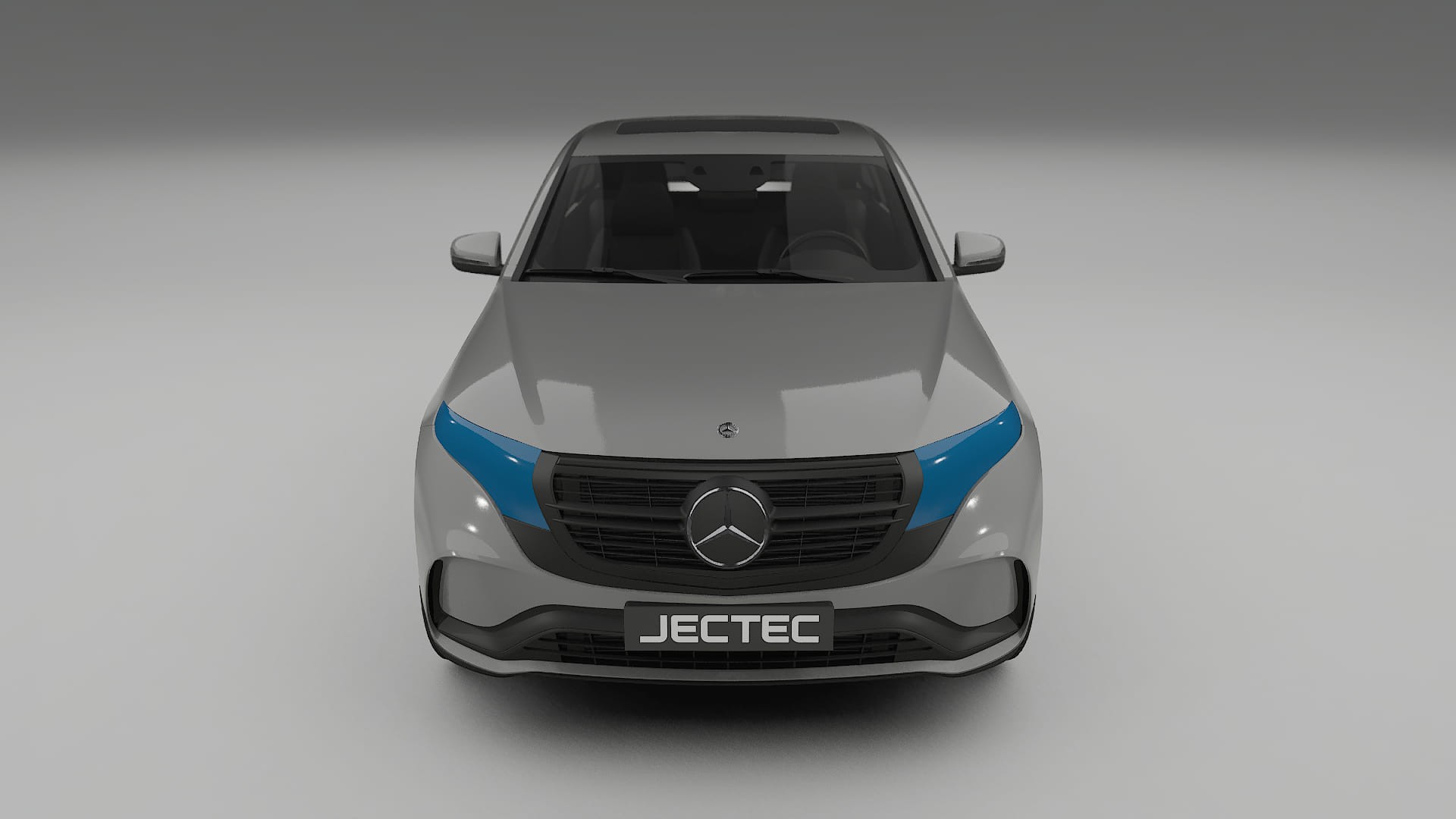 Lakbeschermingsfolie Mercedes EQC AMG | CrystalGuard Transparante Volledige PPF Voorgevormde Set