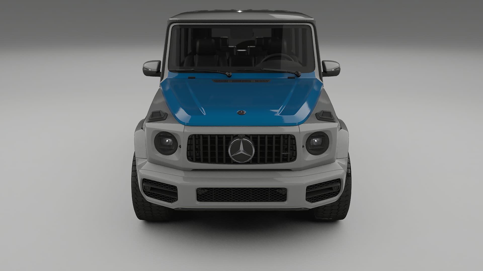 Lakbeschermingsfolie Mercedes G63 AMG W463A | CrystalGuard Transparante Volledige PPF Voorgevormde Set