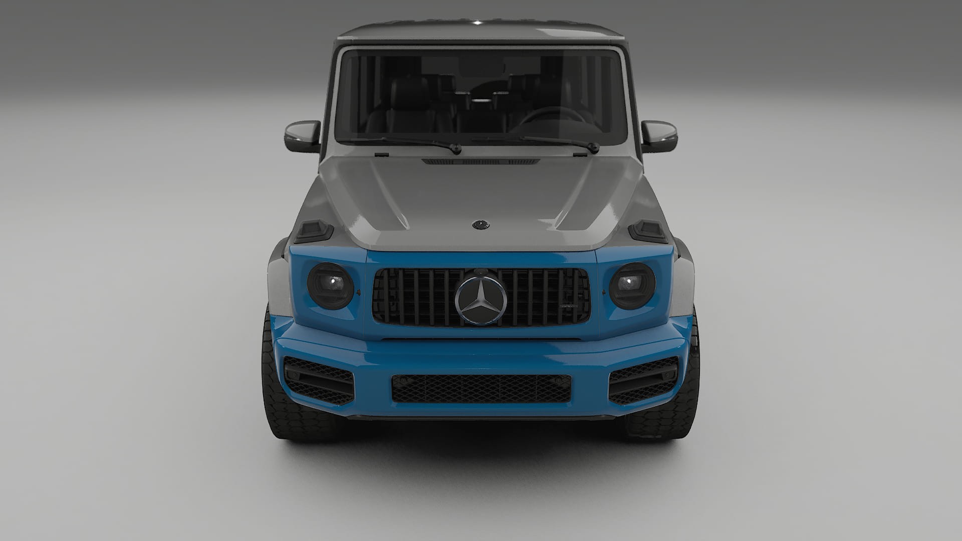 Lakbeschermingsfolie Mercedes G63 AMG W463A | CrystalGuard Transparante Volledige PPF Voorgevormde Set