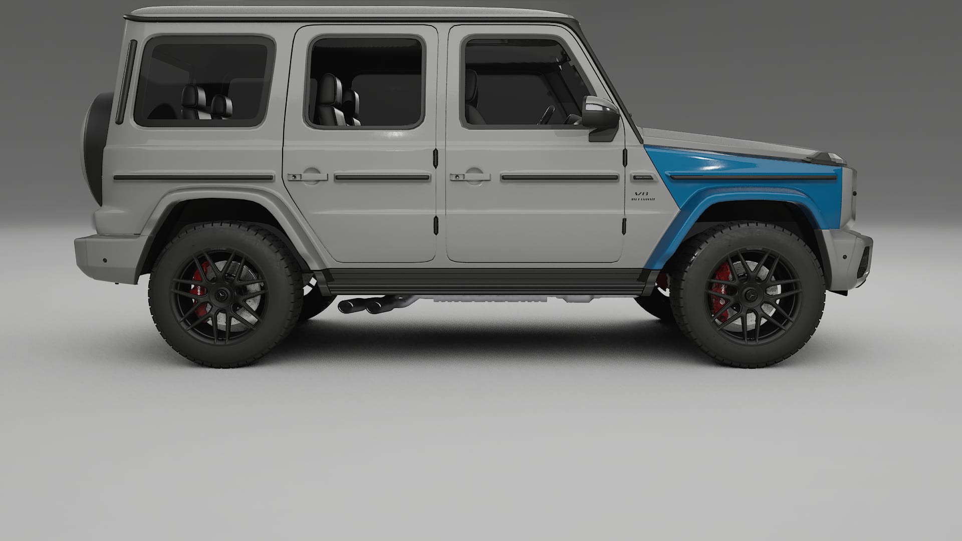 Lakbeschermingsfolie Mercedes G63 AMG W463A | CrystalGuard Transparante Volledige PPF Voorgevormde Set