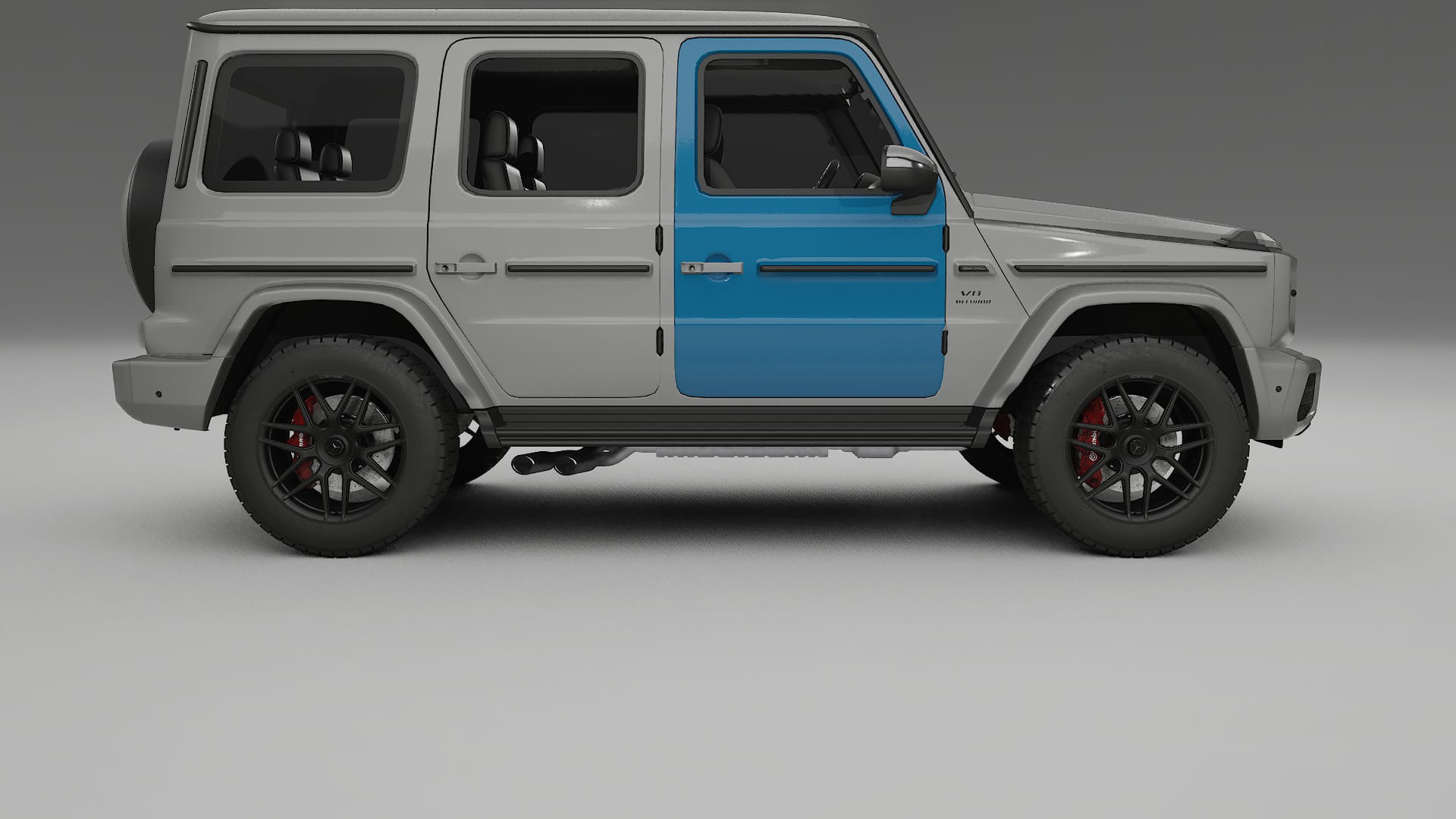 Lakbeschermingsfolie Mercedes G63 AMG W463A | CrystalGuard Transparante Volledige PPF Voorgevormde Set