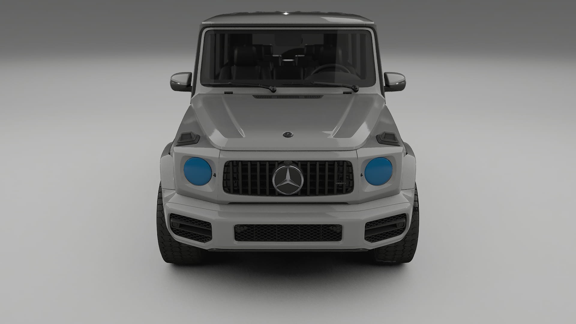 Lakbeschermingsfolie Mercedes G63 AMG W463A | CrystalGuard Transparante Volledige PPF Voorgevormde Set