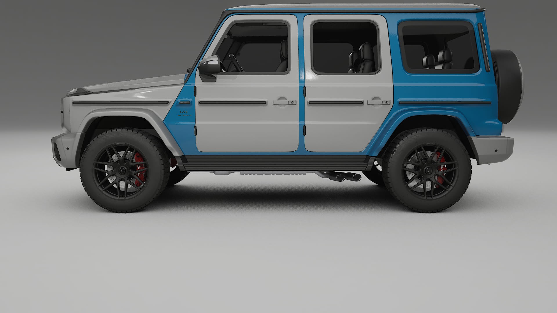 Lakbeschermingsfolie Mercedes G63 AMG W463A | CrystalGuard Transparante Volledige PPF Voorgevormde Set