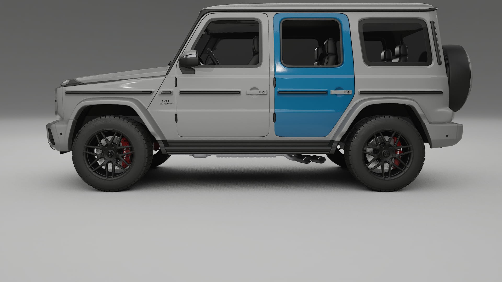 Lakbeschermingsfolie Mercedes G63 AMG W463A | CrystalGuard Transparante Volledige PPF Voorgevormde Set