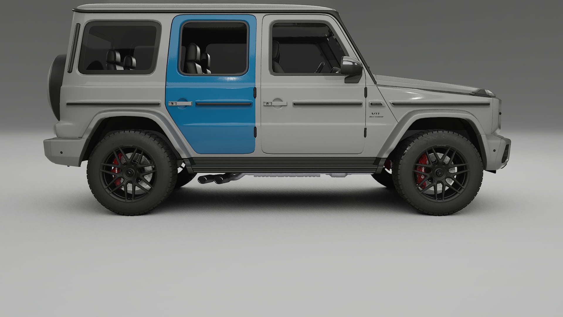 Lakbeschermingsfolie Mercedes G63 AMG W463A | CrystalGuard Transparante Volledige PPF Voorgevormde Set