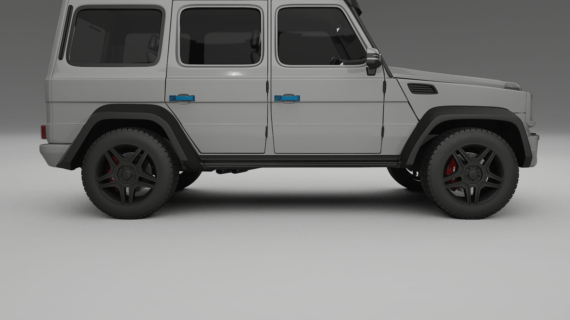 Lakbeschermingsfolie Mercedes G-class 4x4 W463 | CrystalGuard Transparante Volledige PPF Voorgevormde Set