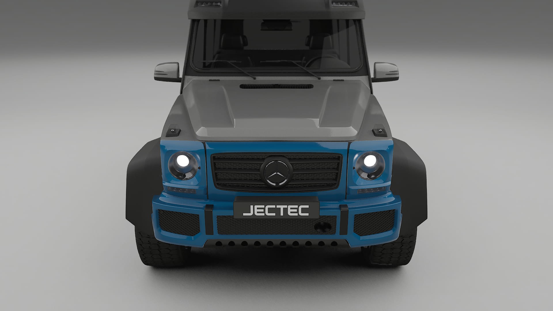 Lakbeschermingsfolie Mercedes G-class 4x4 W463 | CrystalGuard Transparante Volledige PPF Voorgevormde Set