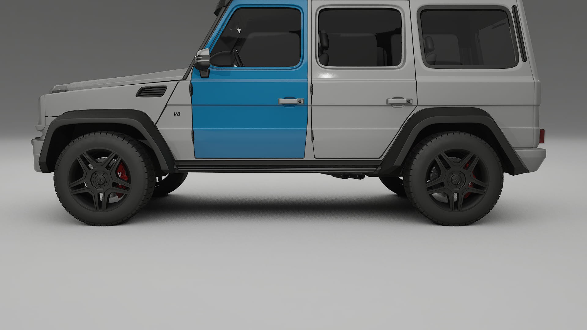 Lakbeschermingsfolie Mercedes G-class 4x4 W463 | CrystalGuard Transparante Volledige PPF Voorgevormde Set