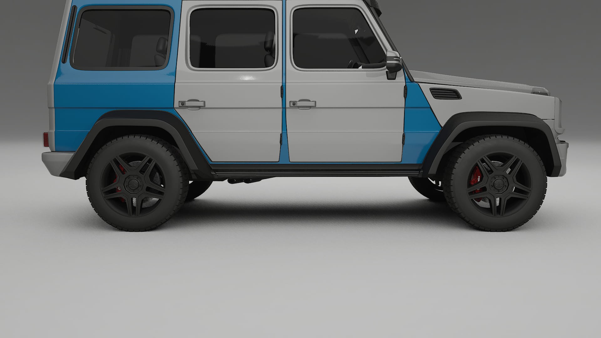 Lakbeschermingsfolie Mercedes G-class 4x4 W463 | CrystalGuard Transparante Volledige PPF Voorgevormde Set