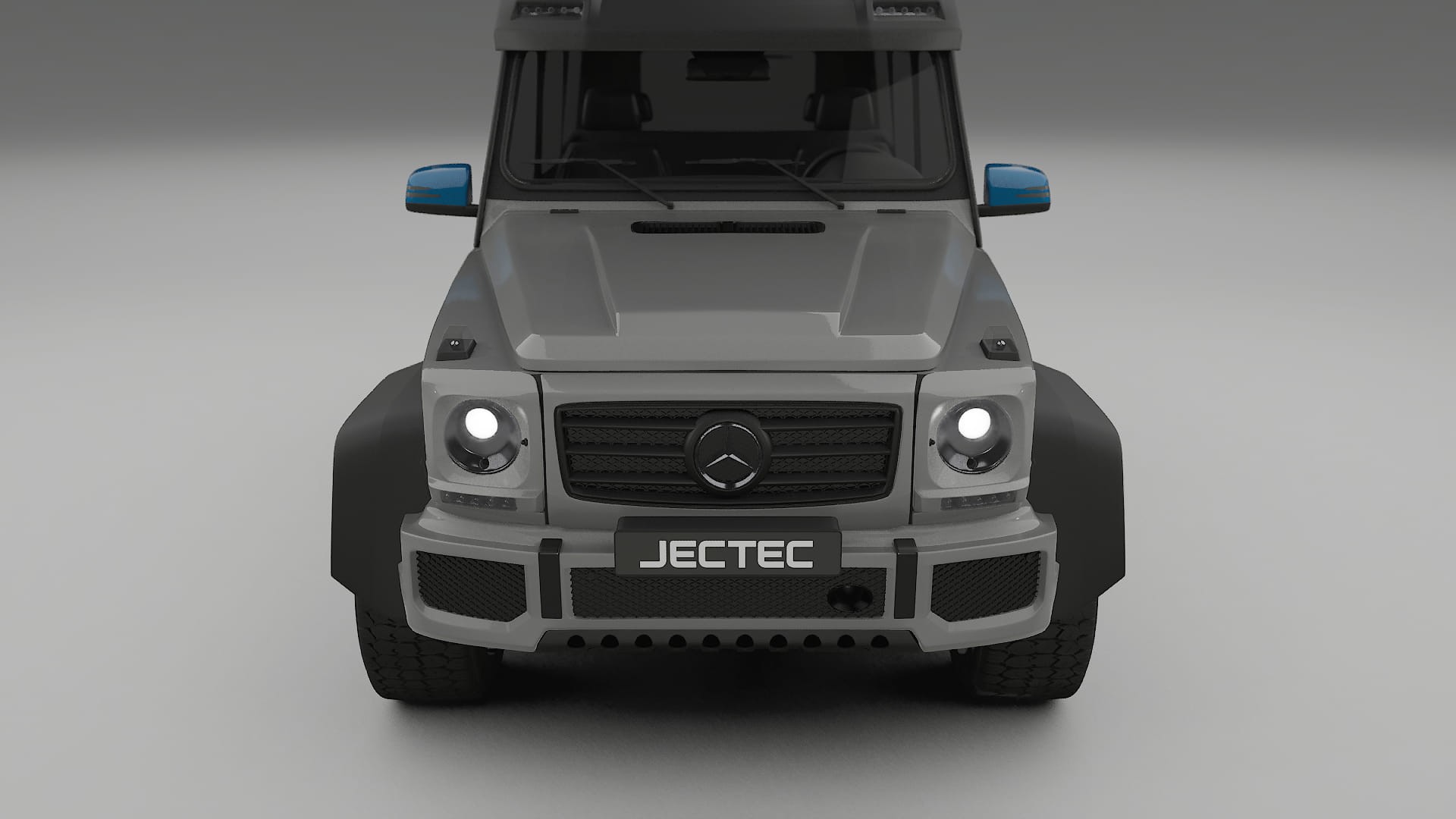 Lakbeschermingsfolie Mercedes G-class 4x4 W463 | CrystalGuard Transparante Volledige PPF Voorgevormde Set