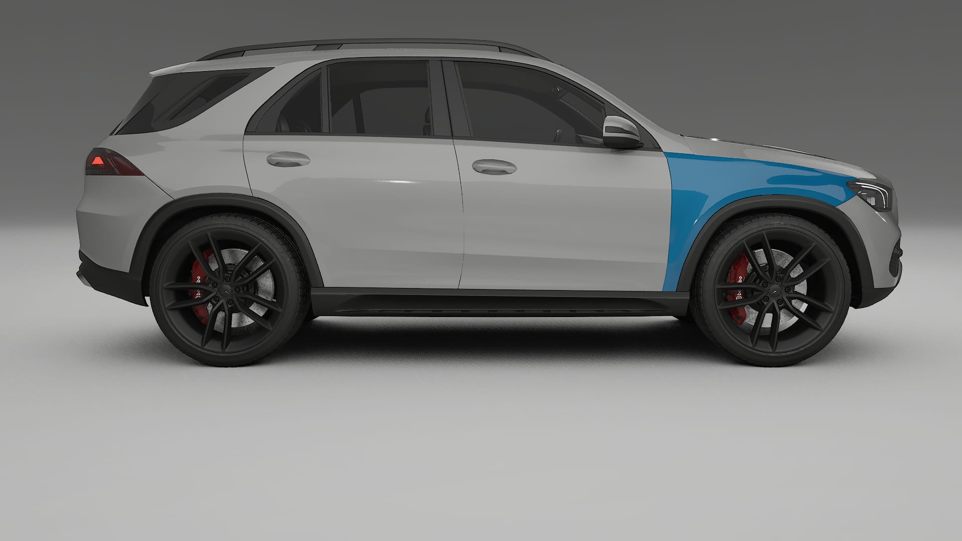 Lakbeschermingsfolie Mercedes GLE W167 | CrystalGuard Transparante Volledige PPF Voorgevormde Set