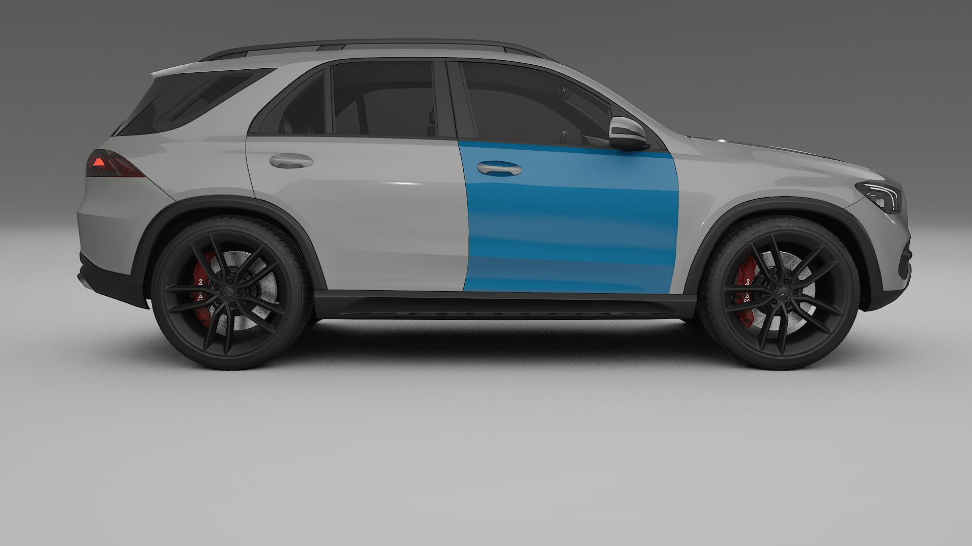 Lakbeschermingsfolie Mercedes GLE W167 | CrystalGuard Transparante Volledige PPF Voorgevormde Set