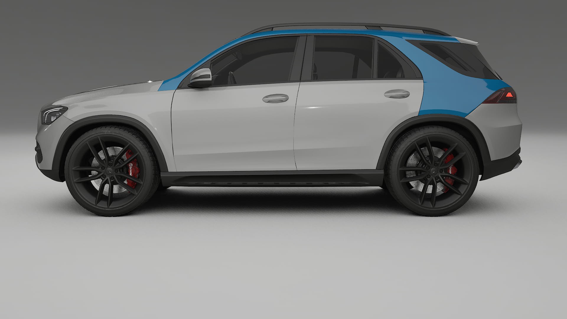 Lakbeschermingsfolie Mercedes GLE W167 | CrystalGuard Transparante Volledige PPF Voorgevormde Set