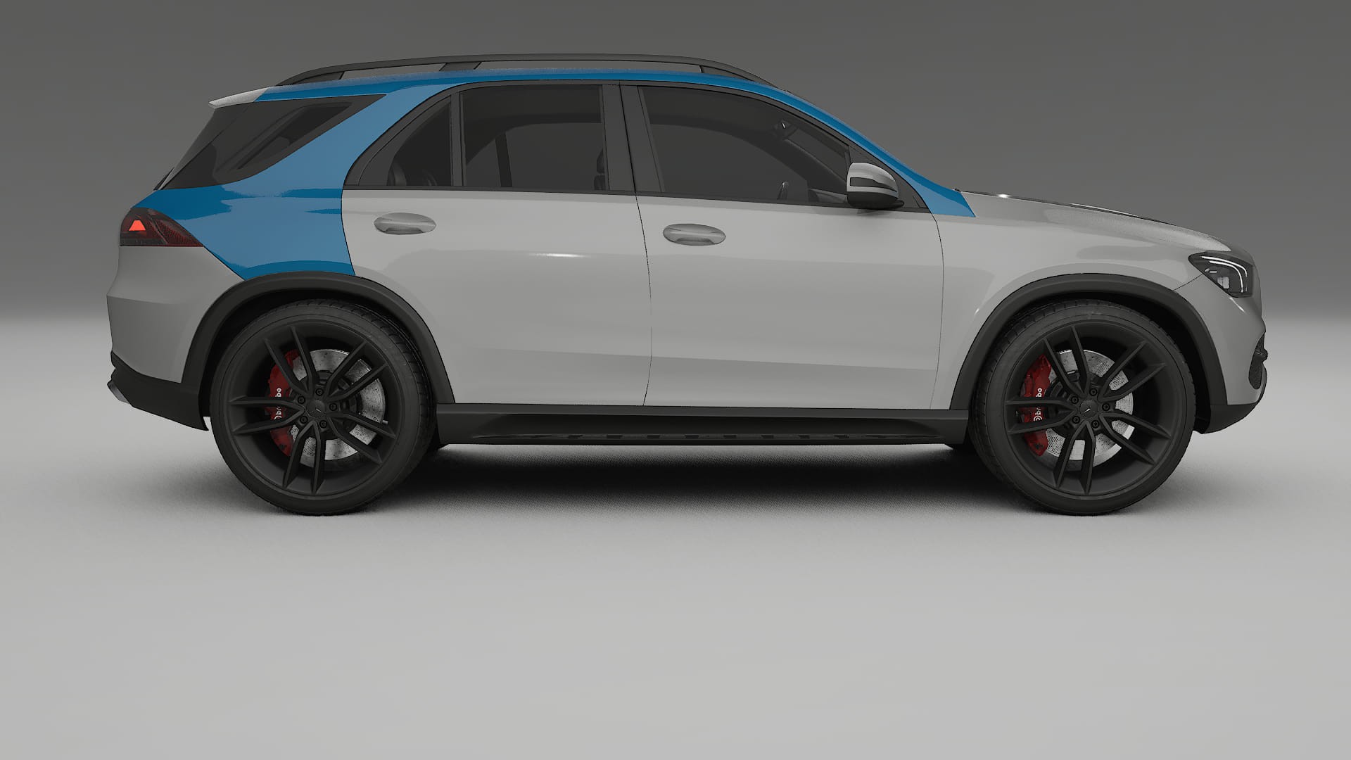 Lakbeschermingsfolie Mercedes GLE W167 | CrystalGuard Transparante Volledige PPF Voorgevormde Set