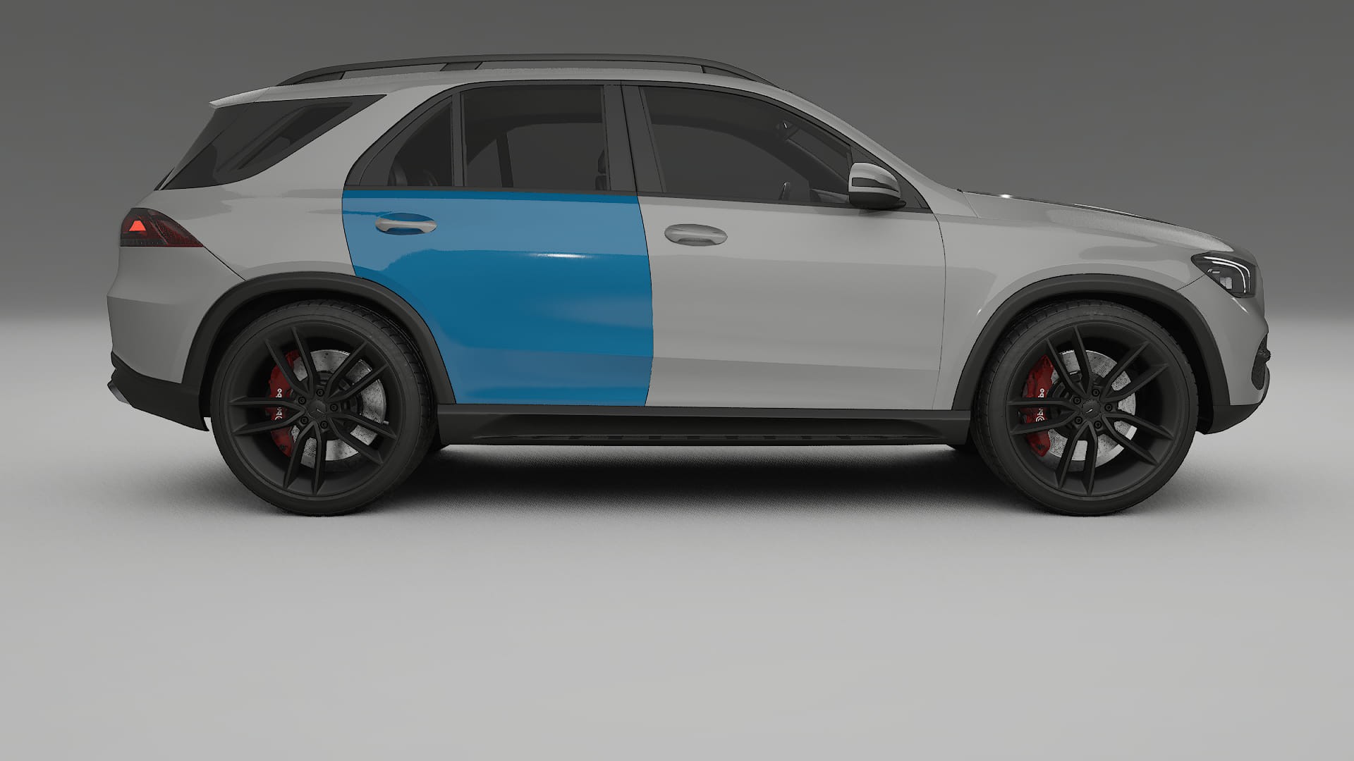 Lakbeschermingsfolie Mercedes GLE W167 | CrystalGuard Transparante Volledige PPF Voorgevormde Set