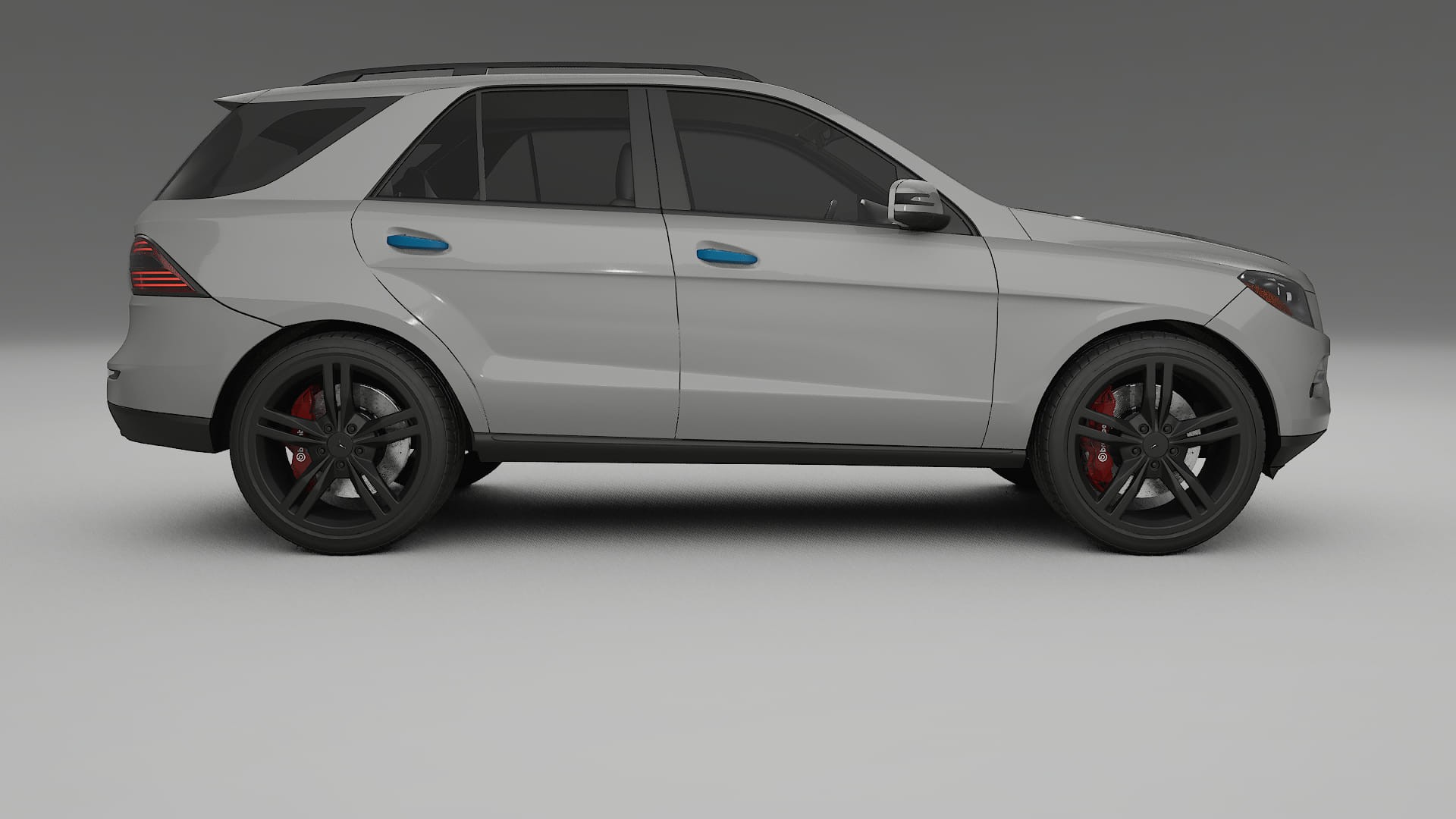 Lakbeschermingsfolie Mercedes M-class W166 | CrystalGuard Transparante Volledige PPF Voorgevormde Set