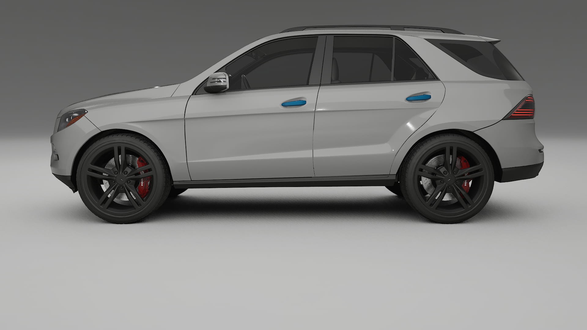 Lakbeschermingsfolie Mercedes M-class W166 | CrystalGuard Transparante Volledige PPF Voorgevormde Set