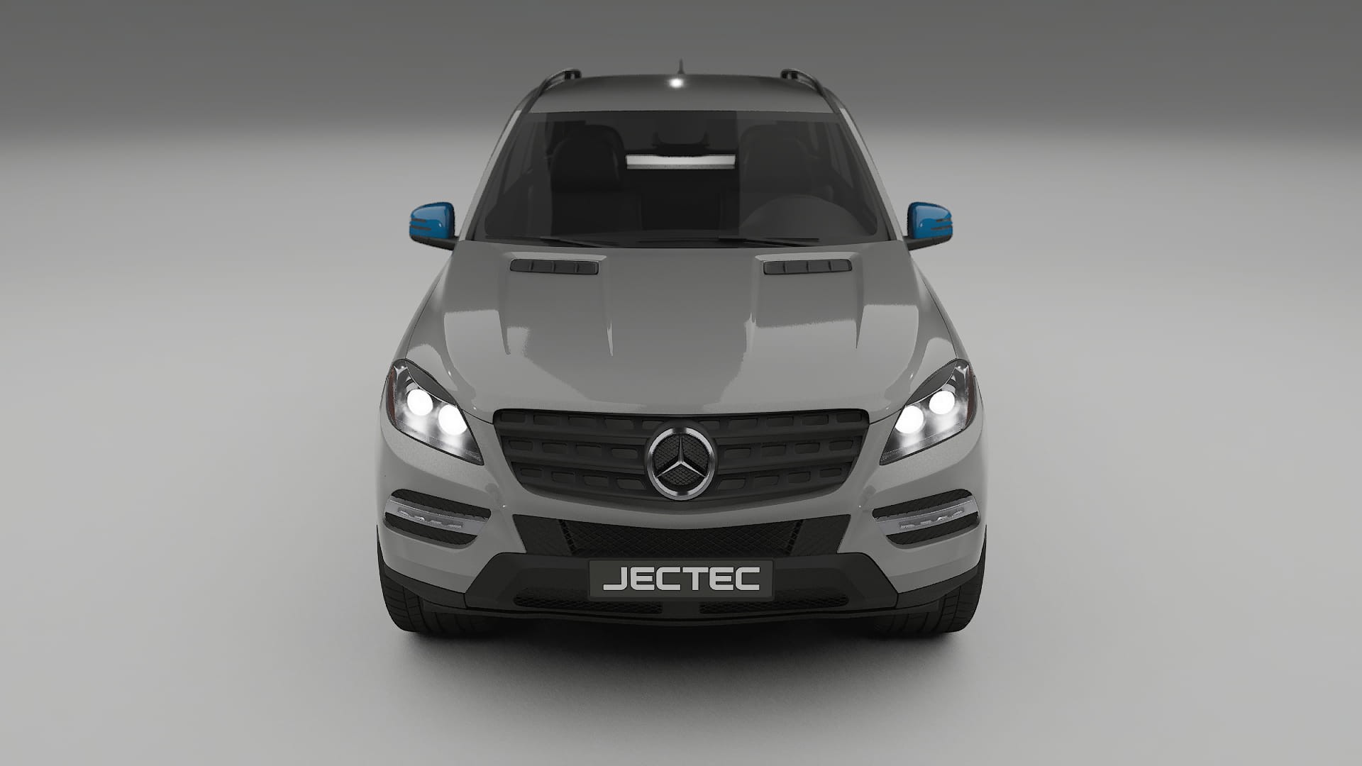 Lakbeschermingsfolie Mercedes M-class W166 | CrystalGuard Transparante Volledige PPF Voorgevormde Set