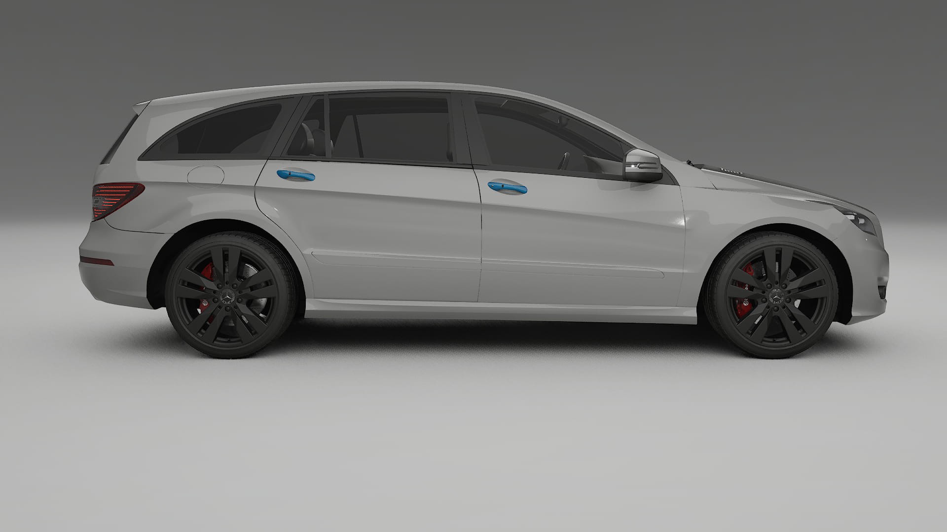 Lakbeschermingsfolie Mercedes R-class W251 facelift | CrystalGuard Transparante Volledige PPF Voorgevormde Set