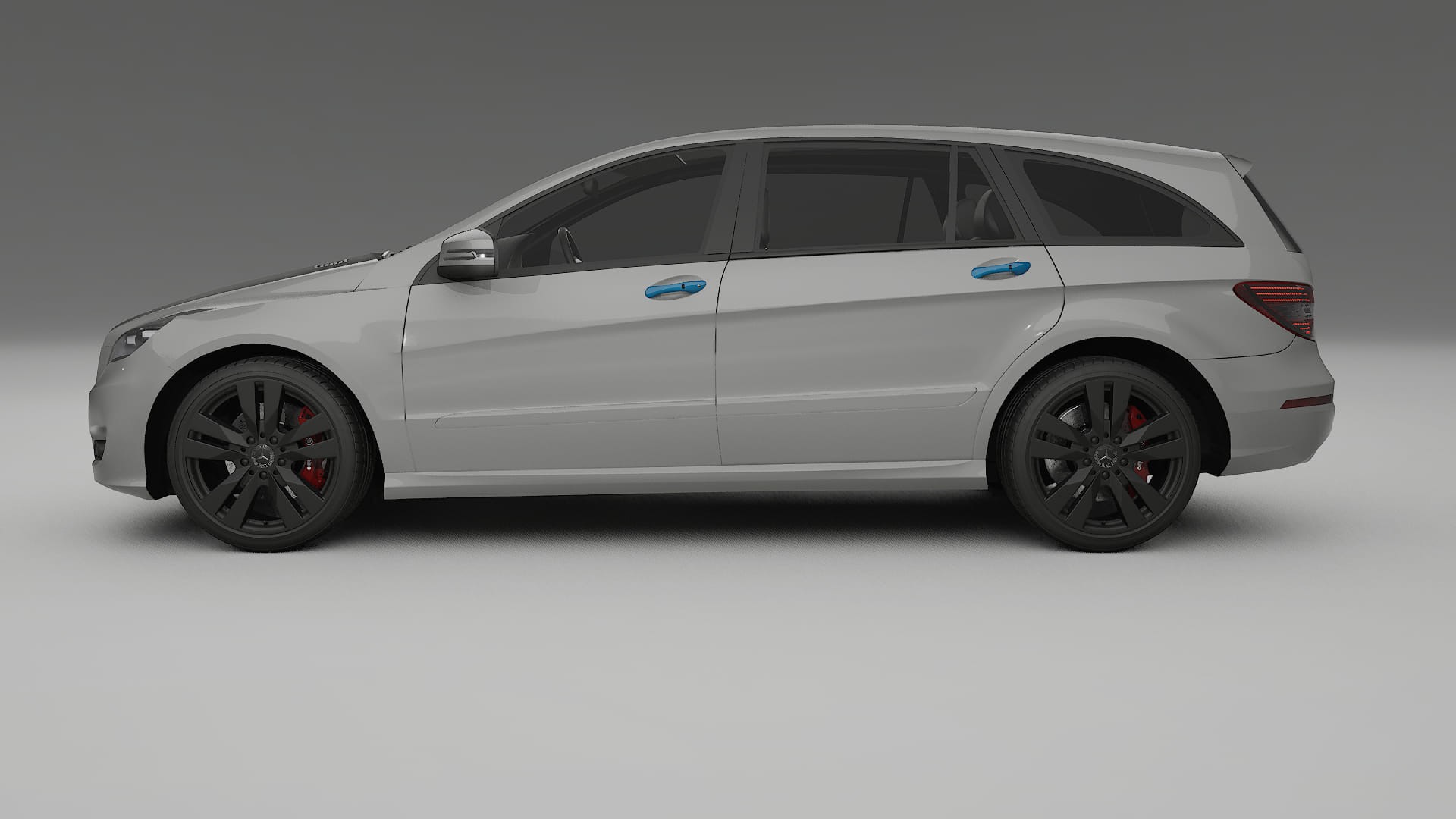 Lakbeschermingsfolie Mercedes R-class W251 facelift | CrystalGuard Transparante Volledige PPF Voorgevormde Set