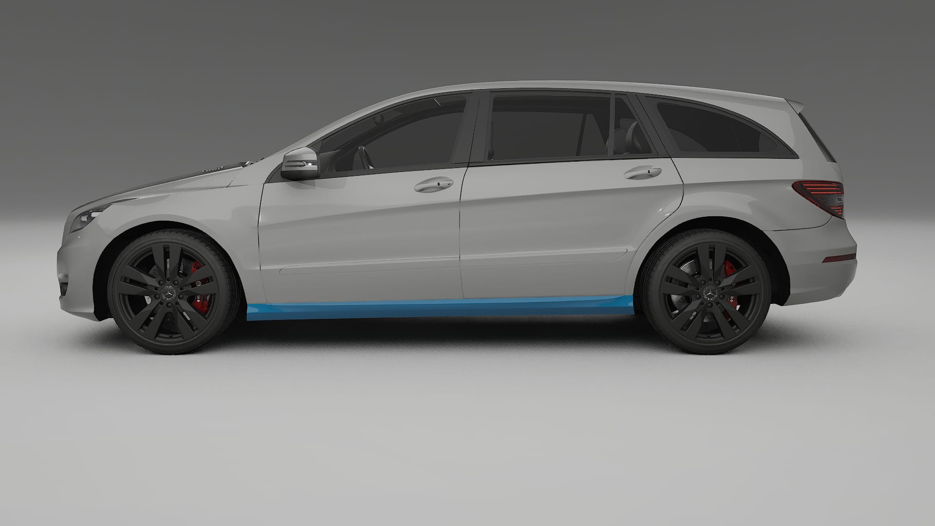 Lakbeschermingsfolie Mercedes R-class W251 facelift | CrystalGuard Transparante Volledige PPF Voorgevormde Set