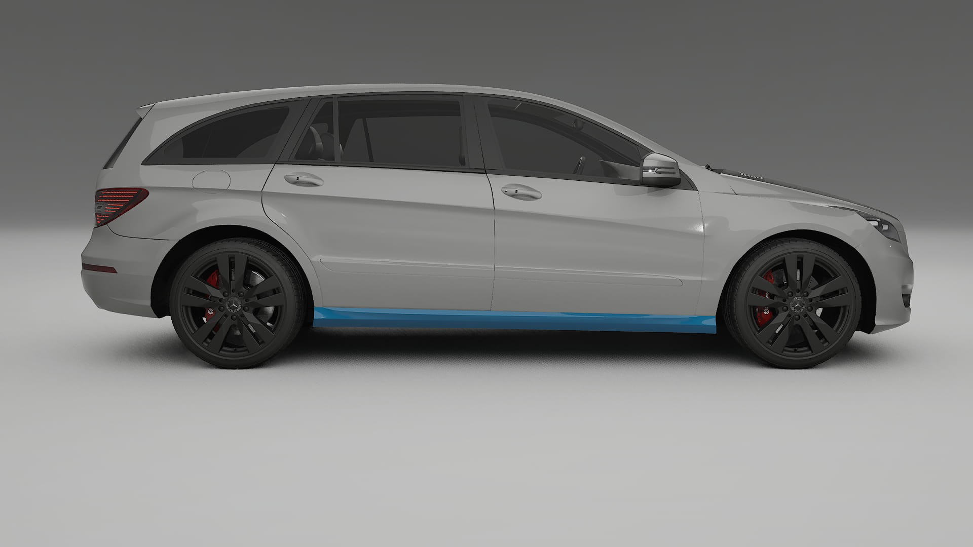 Lakbeschermingsfolie Mercedes R-class W251 facelift | CrystalGuard Transparante Volledige PPF Voorgevormde Set