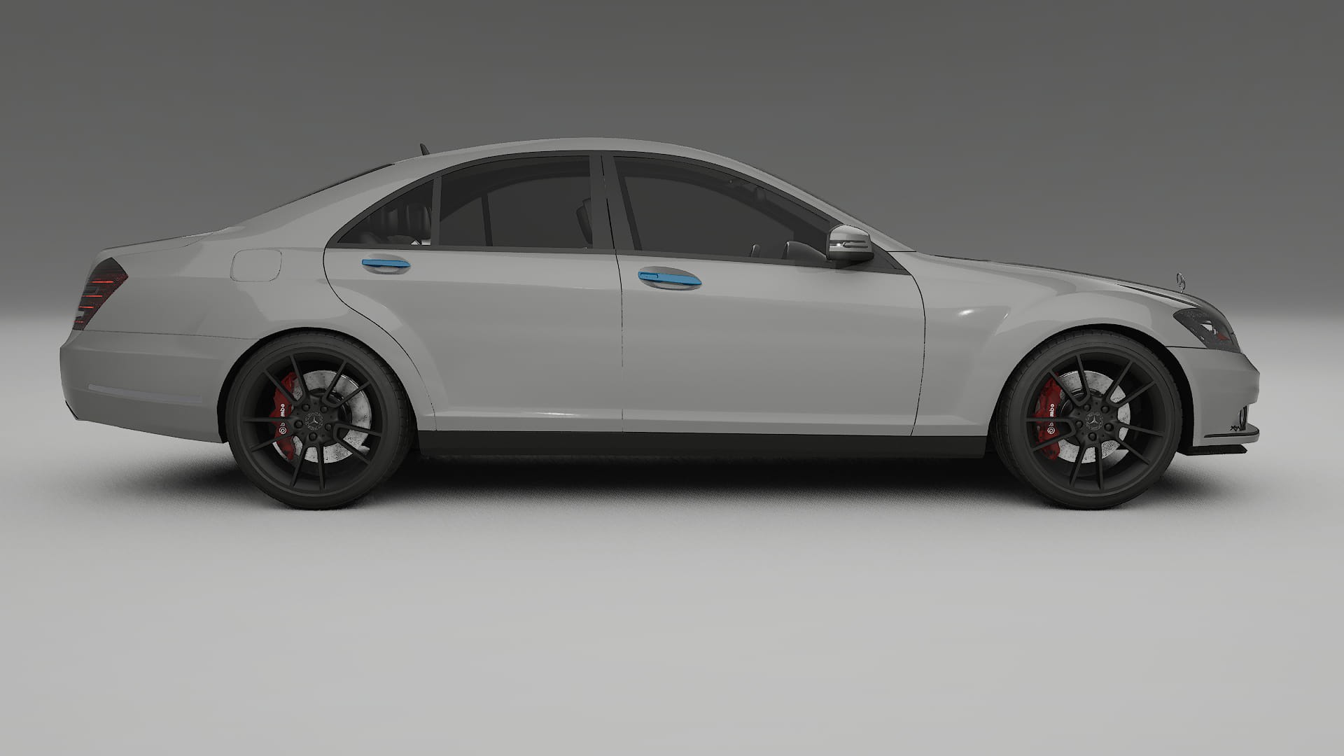 Lakbeschermingsfolie Mercedes S-class W221 facelift | CrystalGuard Transparante Volledige PPF Voorgevormde Set