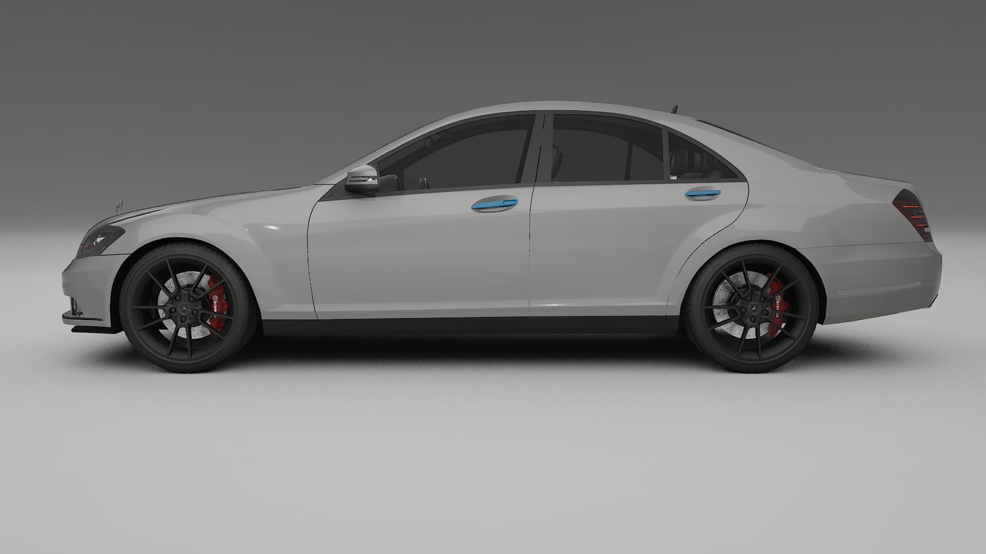 Lakbeschermingsfolie Mercedes S-class W221 facelift | CrystalGuard Transparante Volledige PPF Voorgevormde Set