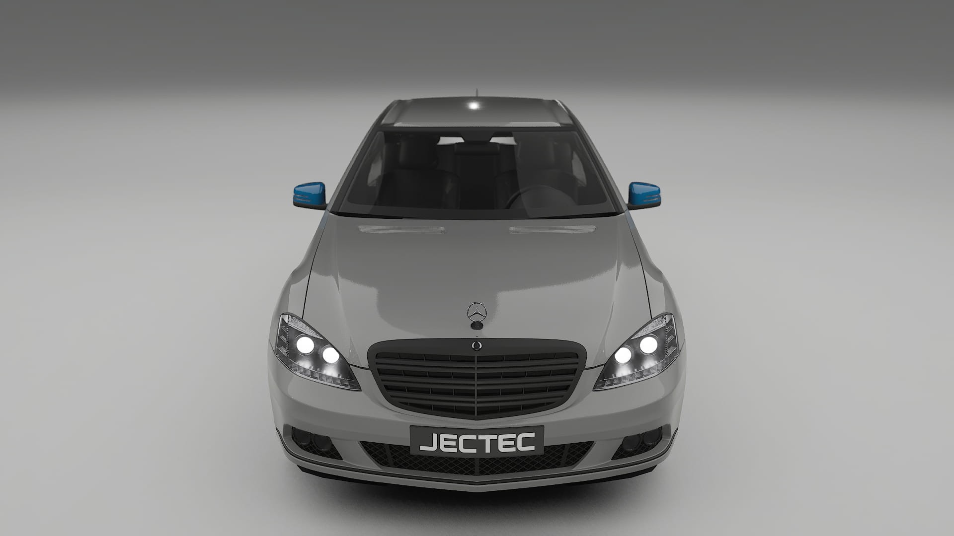 Lakbeschermingsfolie Mercedes S-class W221 facelift | CrystalGuard Transparante Volledige PPF Voorgevormde Set