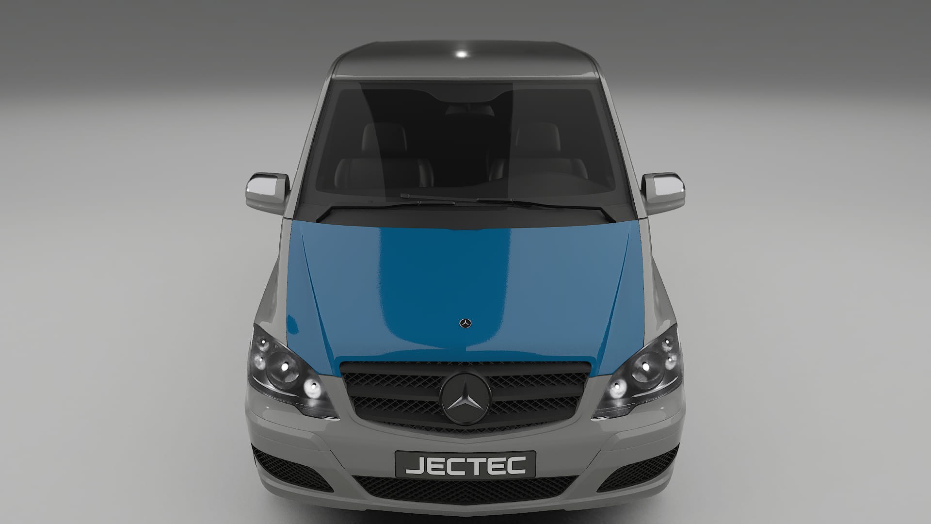 Lakbeschermingsfolie Mercedes Viano Extra lang W439 Facelift | CrystalGuard Transparante Volledige PPF Voorgevormde Set