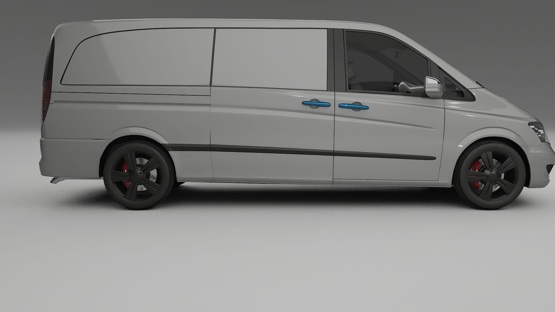 Lakbeschermingsfolie Mercedes Viano Extra lang W439 Facelift | CrystalGuard Transparante Volledige PPF Voorgevormde Set