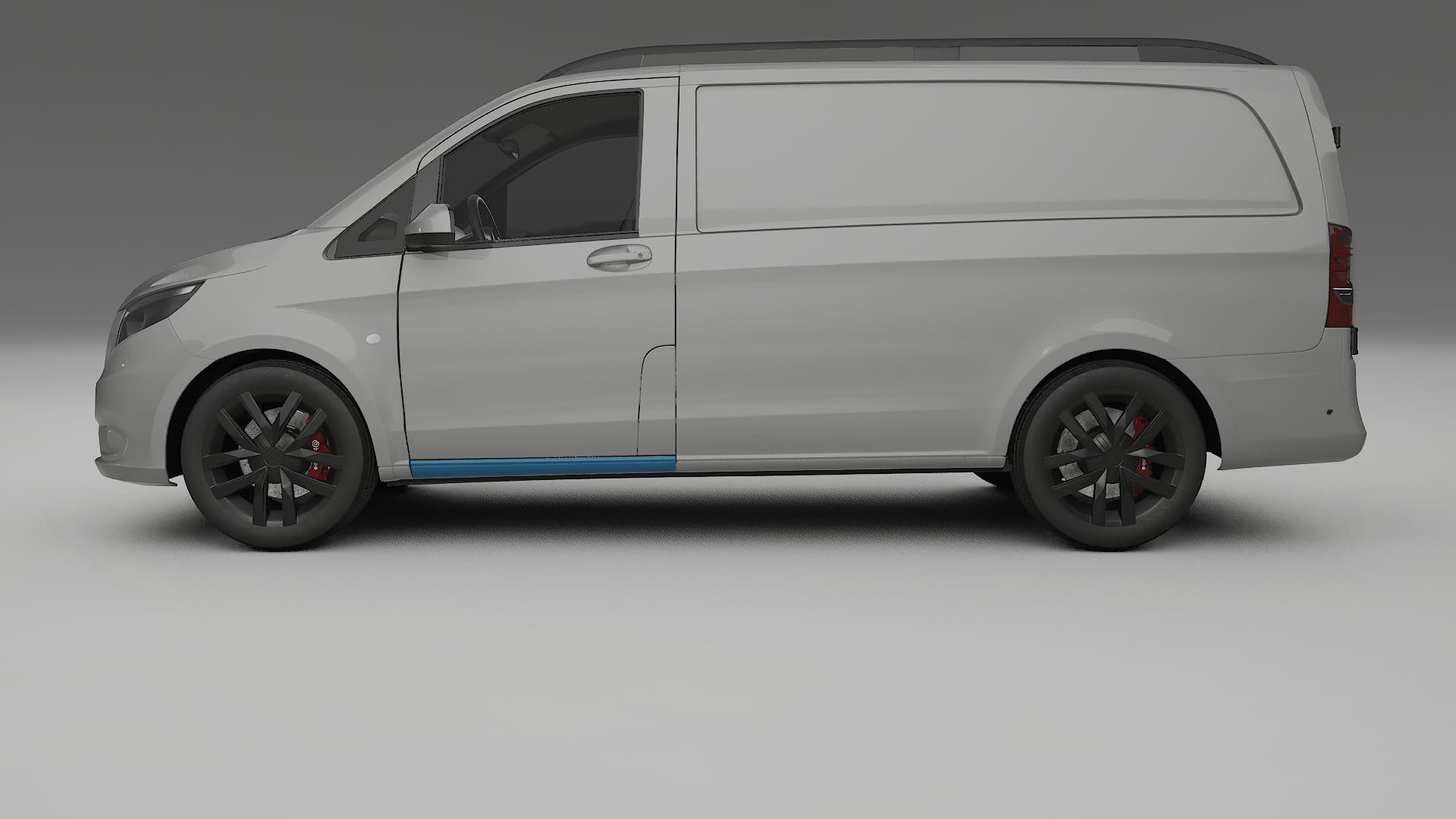Lakbeschermingsfolie Mercedes Vito Kort W447 prefacelift | CrystalGuard Transparante Volledige PPF Voorgevormde Set