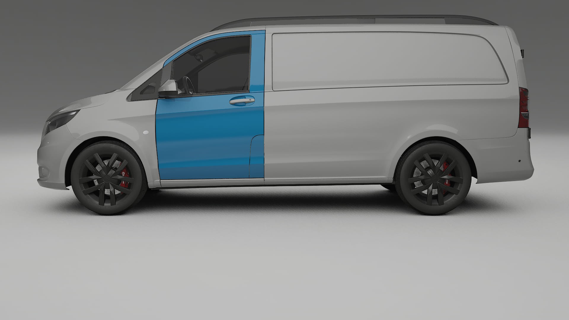 Lakbeschermingsfolie Mercedes Vito Kort W447 prefacelift | CrystalGuard Transparante Volledige PPF Voorgevormde Set