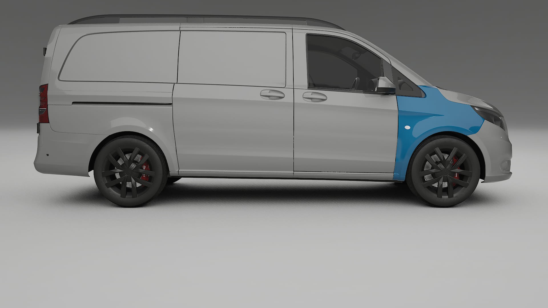 Lakbeschermingsfolie Mercedes Vito Kort W447 prefacelift | CrystalGuard Transparante Volledige PPF Voorgevormde Set