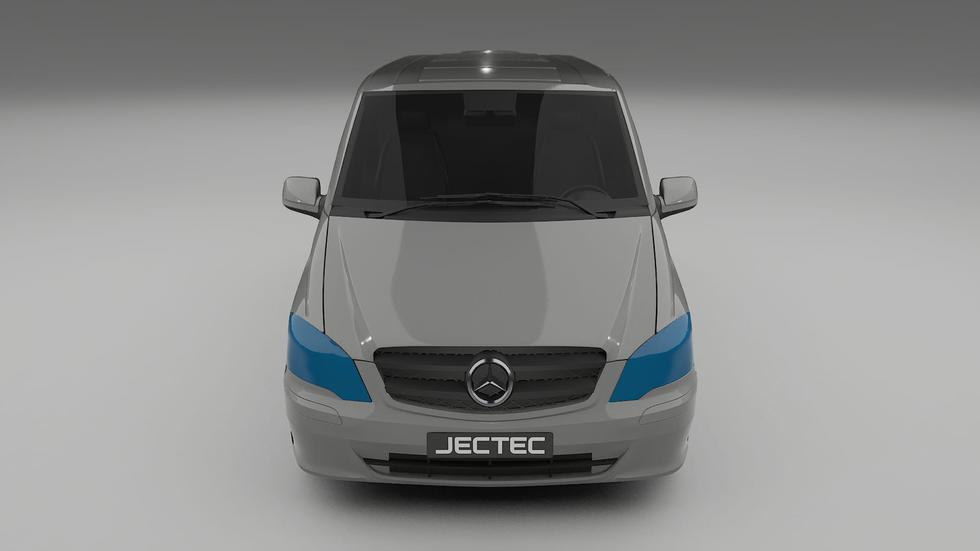 Lakbeschermingsfolie Mercedes Vito Kort W639 facelift | CrystalGuard Transparante Volledige PPF Voorgevormde Set