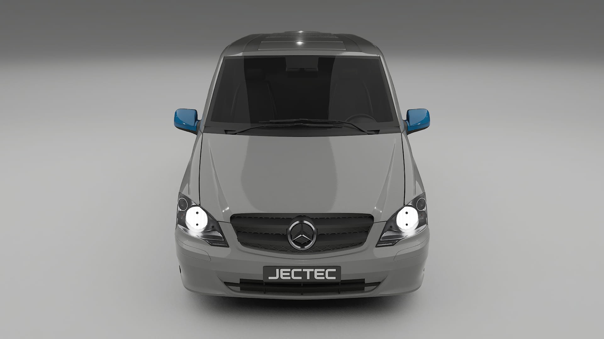 Lakbeschermingsfolie Mercedes Vito Kort W639 facelift | CrystalGuard Transparante Volledige PPF Voorgevormde Set