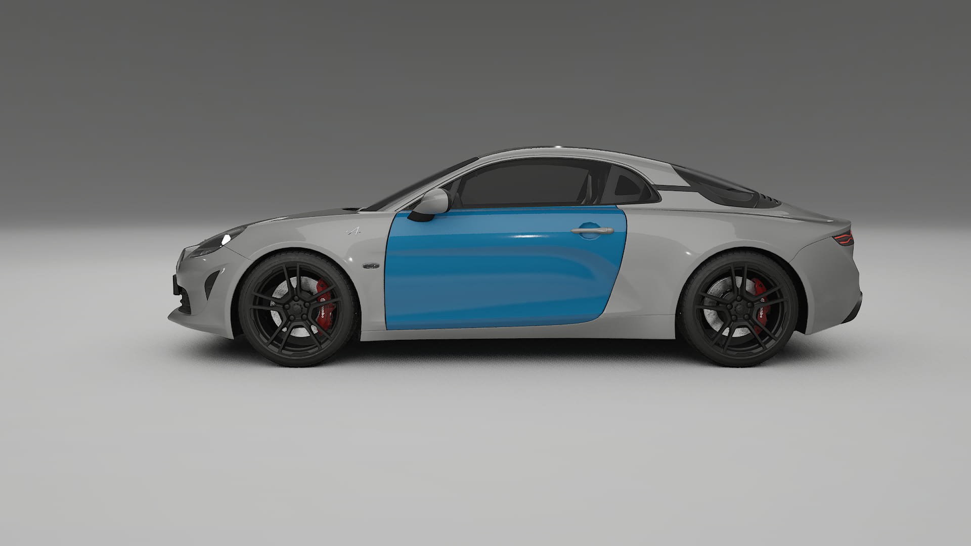 Lakbeschermingsfolie Renault Alpine A110 | CrystalGuard Transparante Volledige PPF Voorgevormde Set