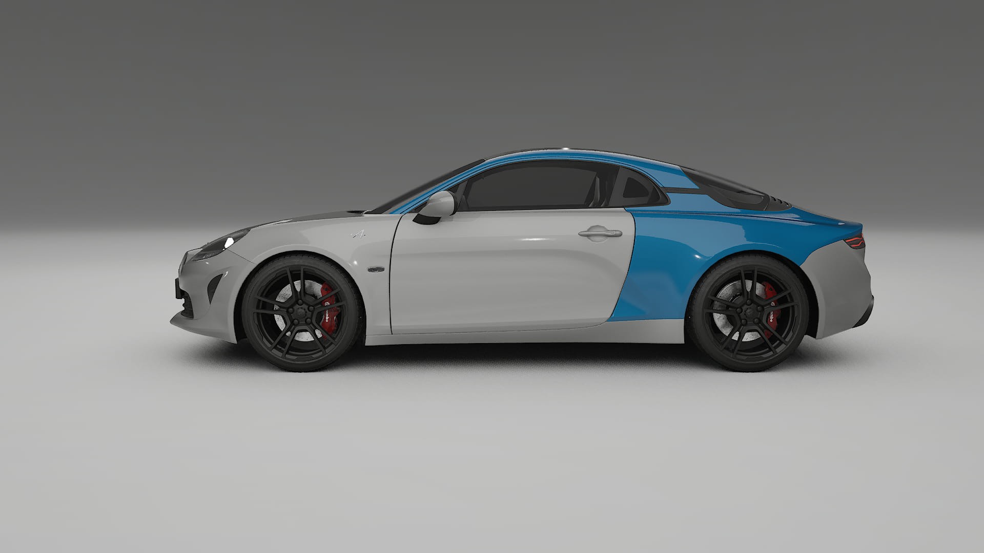 Lakbeschermingsfolie Renault Alpine A110 | CrystalGuard Transparante Volledige PPF Voorgevormde Set