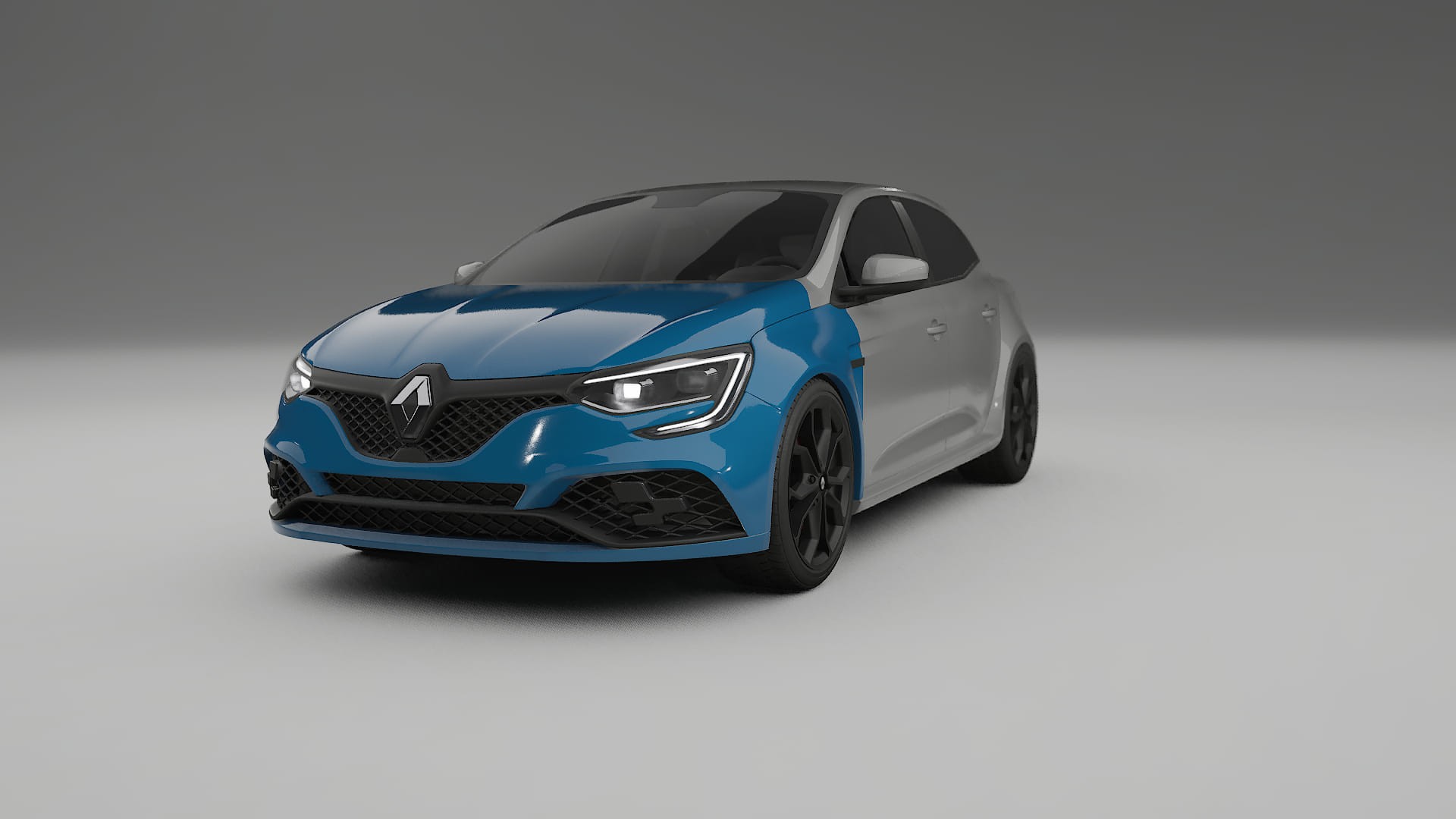 Lakbeschermingsfolie Renault Megane RS IV | CrystalGuard Transparante Volledige PPF Voorgevormde Set